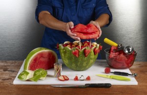 Watermelon Lips and Love Basket